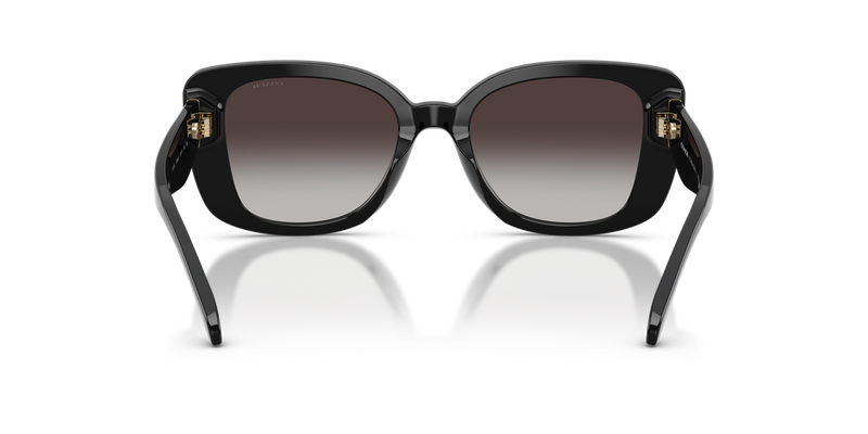 Coach CDP48 in Black / Grey Gradient (50028G) - Temple Detail