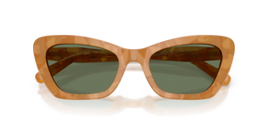 Blonde Tortoise / Green Solid (593982)