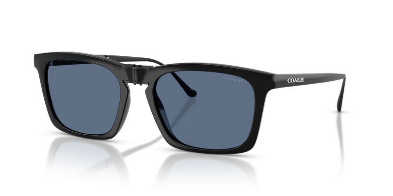 Coach CDP54 in Black / Blue Solid (500280) - Front View