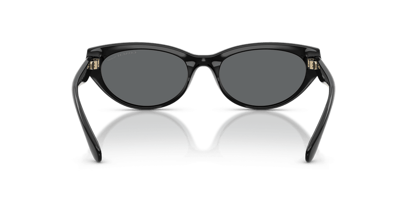 Coach CDP42 in Black / Grey Solid Polarized (500281) - Alternate View
