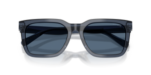 Transparent Blue / Blue Solid (597280)