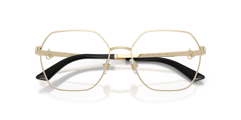 Jimmy Choo JC2023B in Pale Gold - Side View
