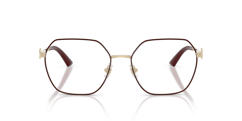 Jimmy Choo JC2023B in Pale Gold/Gurgundy - Alternate View