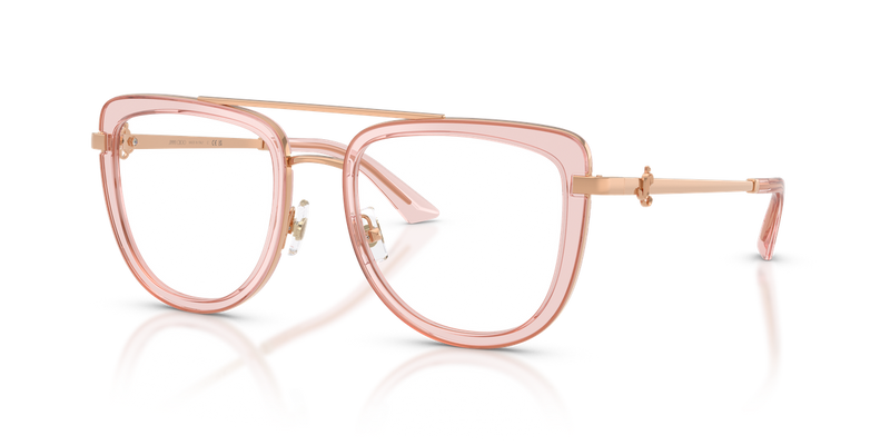 Jimmy Choo JC2024B in Rose Gold/Transparent Rose - Alternate View
