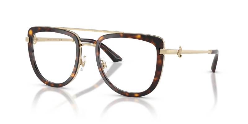 Jimmy Choo JC2024B in Pale Gold/Havana - Alternate View