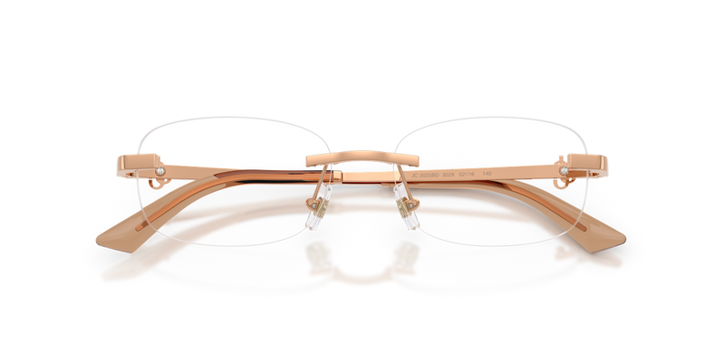 Jimmy Choo JC2025BD in Rose Gold - Alternate View