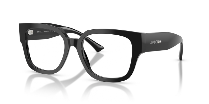 Jimmy Choo JC3042B in Black / Demo Lens (5000) - Front View
