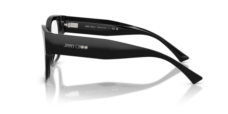 Jimmy Choo JC3042B in Black / Demo Lens (5000) - Back View