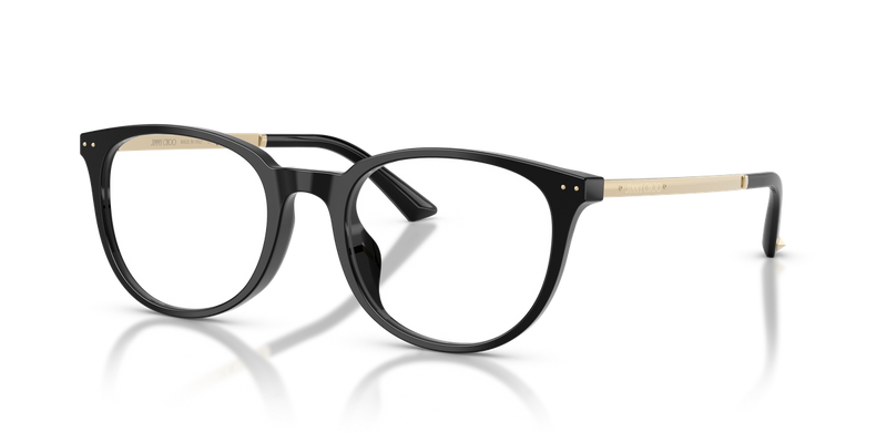 Jimmy Choo JC3055D in Black - Front View