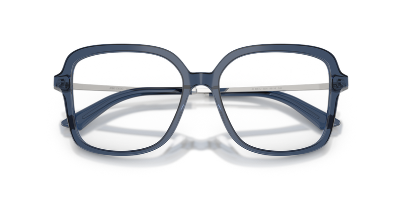Jimmy Choo JC3061U in Transparent Navy - Side View