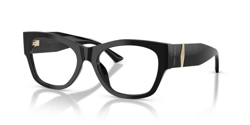 Jimmy Choo JC3063U in Black - Front View