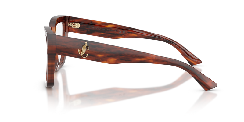 Jimmy Choo JC3069U in Striped Brown - Alternate View
