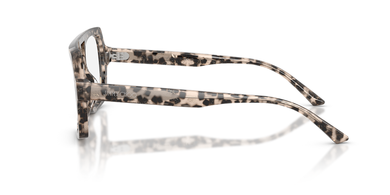 Jimmy Choo JC3071U in Grey Glitter Havana - Alternate View