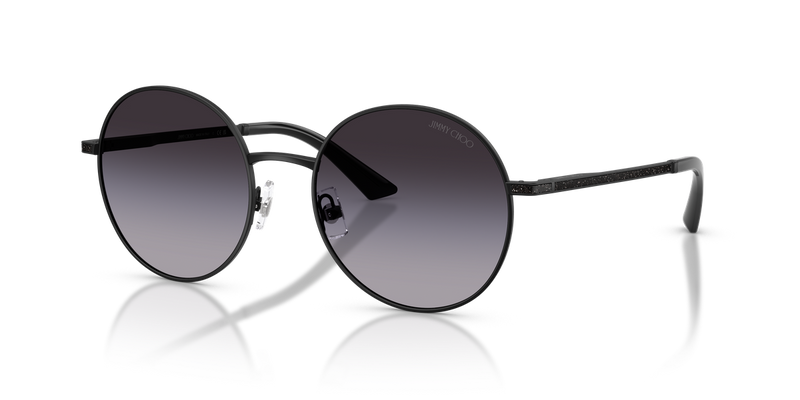 Jimmy Choo JC4028J in Matte Black - Front View