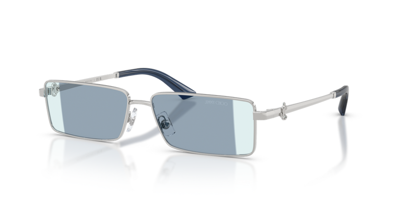 Jimmy Choo JC4029B in Silver - Front View