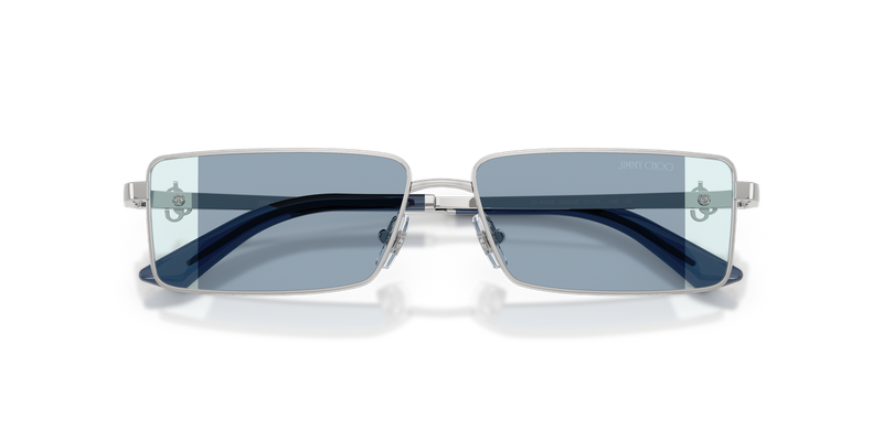 Jimmy Choo JC4029B in Silver - Side View