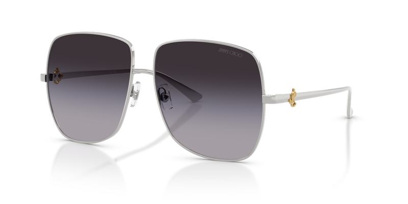 Jimmy Choo JC4030B in Silver - Front View