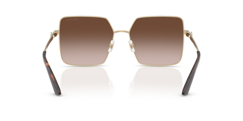 Jimmy Choo JC4031B in Pale Gold - Temple Detail