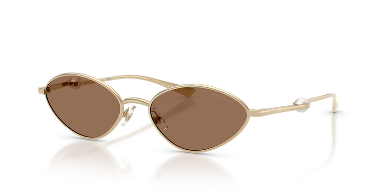 Jimmy Choo JC4033H in Pale Gold - Front View