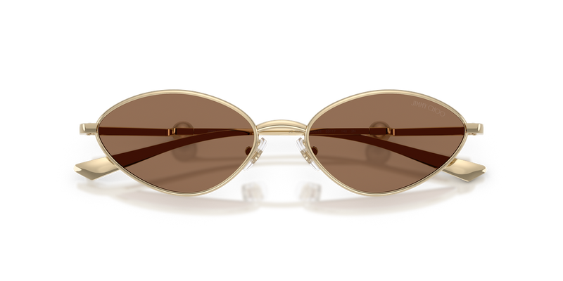 Jimmy Choo JC4033H in Pale Gold - Side View