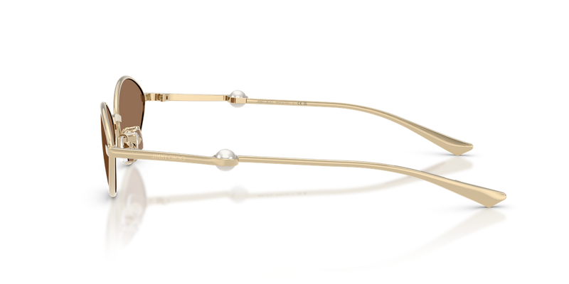 Jimmy Choo JC4033H in Pale Gold - Back View