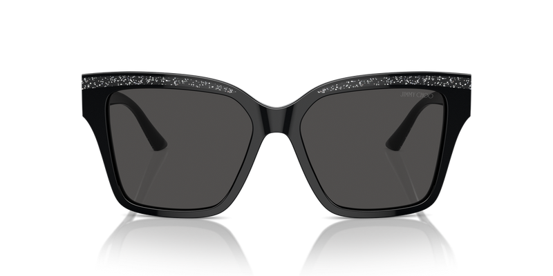 Jimmy Choo JC5003 in Black Glitter - Alternate View