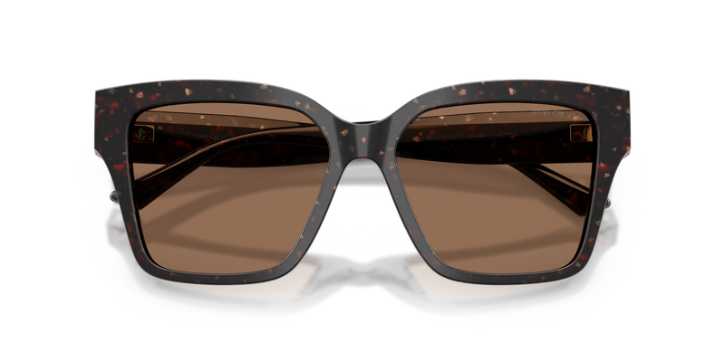 Jimmy Choo JC5003 in Dark Havana Glitter - Side View
