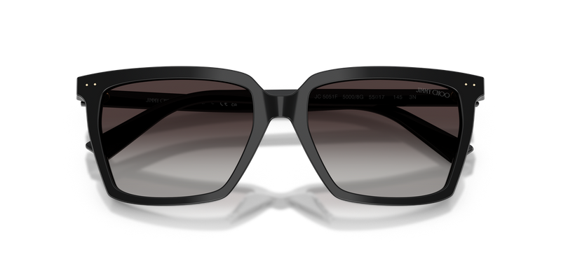Jimmy Choo JC5051F in Black / Gradient Gray (50008G) - Side View