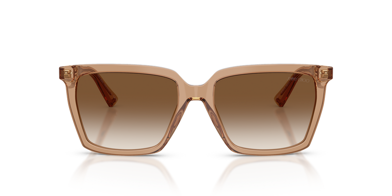 Jimmy Choo JC5051F in Transparent Tan / Brown Gradient (507613) - Alternate View