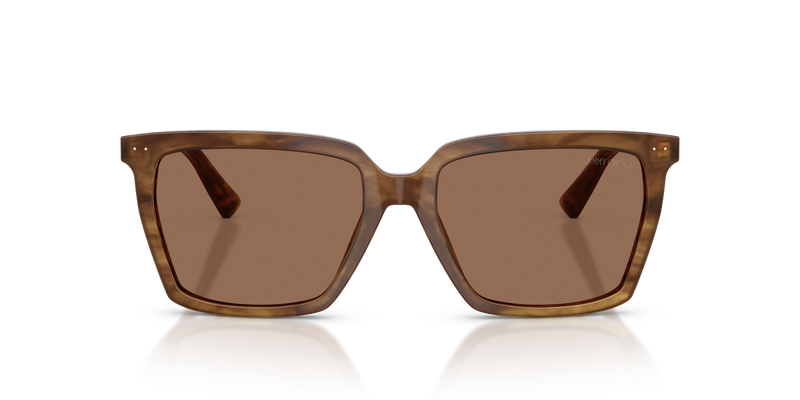 Jimmy Choo JC5051F in Brown Havana / Dark Brown (508573) - Alternate View