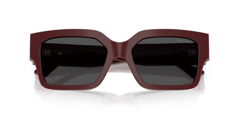Jimmy Choo JC5058JU in Cranberry / Dark Grey (505787) - Alternate View