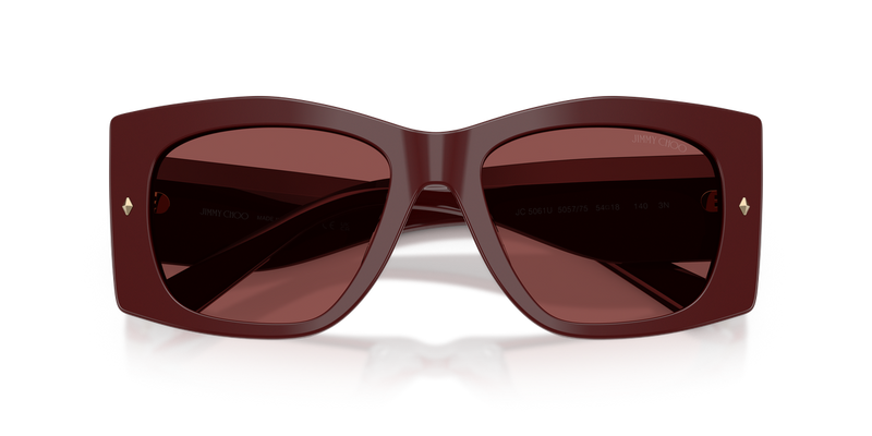 Jimmy Choo JC5061U in Cranberry / Dark Violet (505775) - Alternate View
