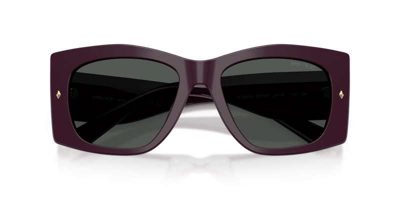 Jimmy Choo JC5061U in Prune / Dark Grey (507587) - Alternate View
