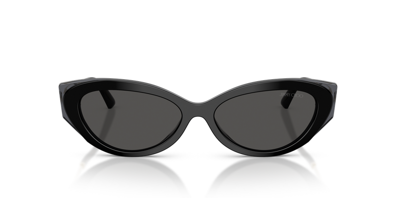 Jimmy Choo JC5065U in Black/Transparent Grey - Alternate View