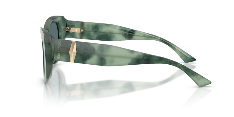 Jimmy Choo JC5066U in Green Havana / Dark Grey (509987) - Alternate View