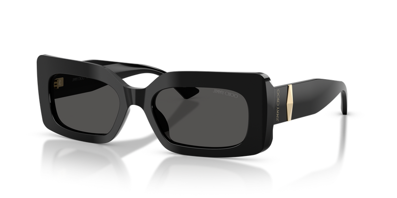 Jimmy Choo JC5067 in Black / Dark Grey (500087) - Front View