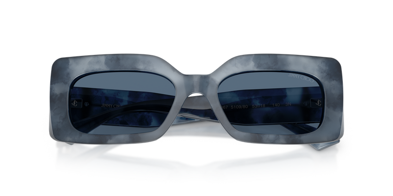 Jimmy Choo JC5067 in Navy Blue Havana / Dark Blue (510980) - Alternate View
