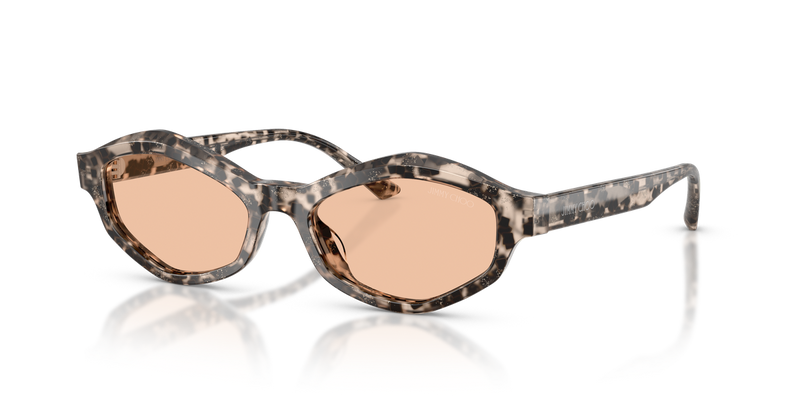 Jimmy Choo JC5077U in Grey Glitter Havana - Alternate View