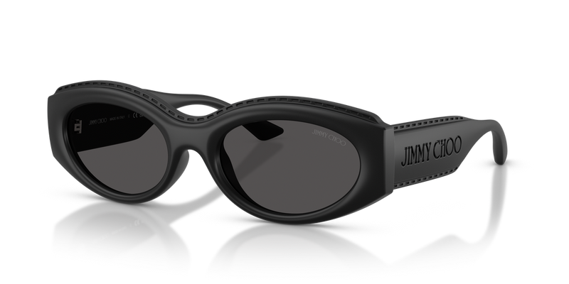 Jimmy Choo JC6002U in Matte Black / Dark Grey (500187) - Front View