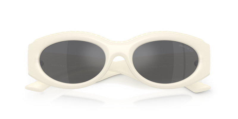 Jimmy Choo JC6002U in Opal Latte / Grey Mirror Silver (50956G) - Alternate View
