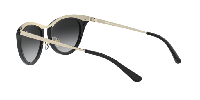 Michael Kors AZUR in Light Gold/Black / Grey Gradient (10148G) - Side View