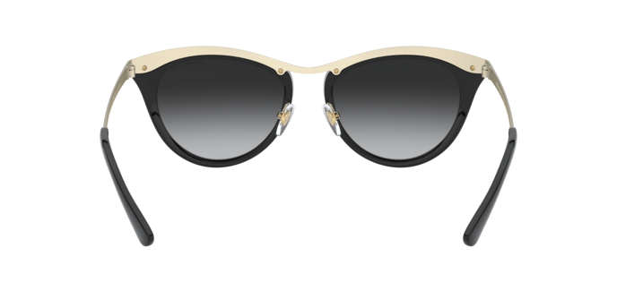Michael Kors AZUR in Light Gold/Black / Grey Gradient (10148G) - Back View