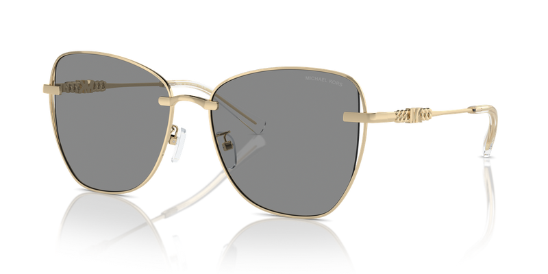 Michael Kors BEIJING in Shiny Light Gold / Grey Solid (10143F) - Alternate View