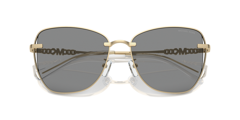 Michael Kors BEIJING in Shiny Light Gold / Grey Solid (10143F) - Alternate View