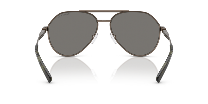 Michael Kors BRENTWOOD in Matte Husk / Olive Mirror (10014T) - Temple Detail