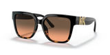 Black/Dark Tortoise / Grey Orange Gradient (390818)