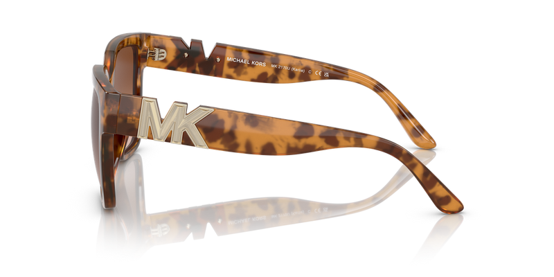 Michael Kors KARLIE in Marigold Tortoise / Dark Brown Gradient (39153B) - Alternate View