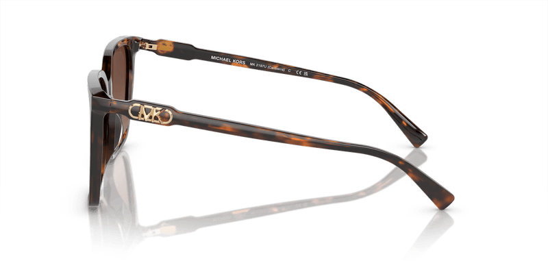 Michael Kors CANBERRA in Dark Tortoise / Brown Gradient Polarized (3006T5) - Alternate View