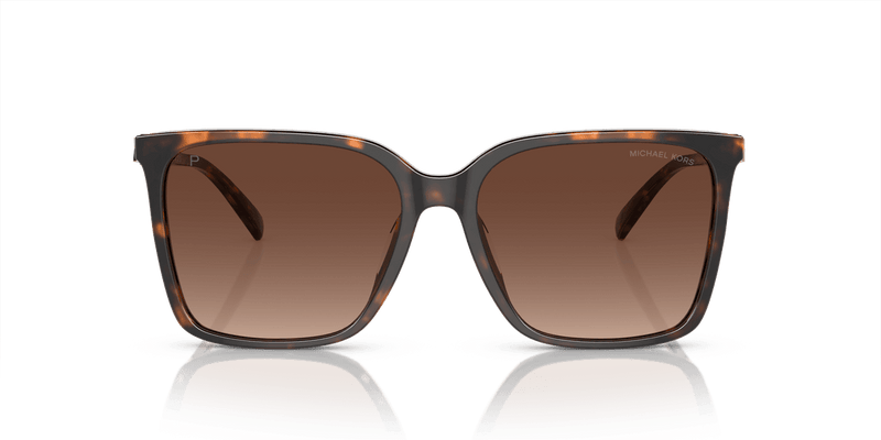 Michael Kors CANBERRA in Dark Tortoise / Brown Gradient Polarized (3006T5) - Alternate View