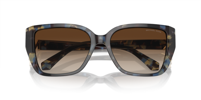 Michael Kors ACADIA in Bright Blue Tortoise / Brown Gradient (395213) - Alternate View